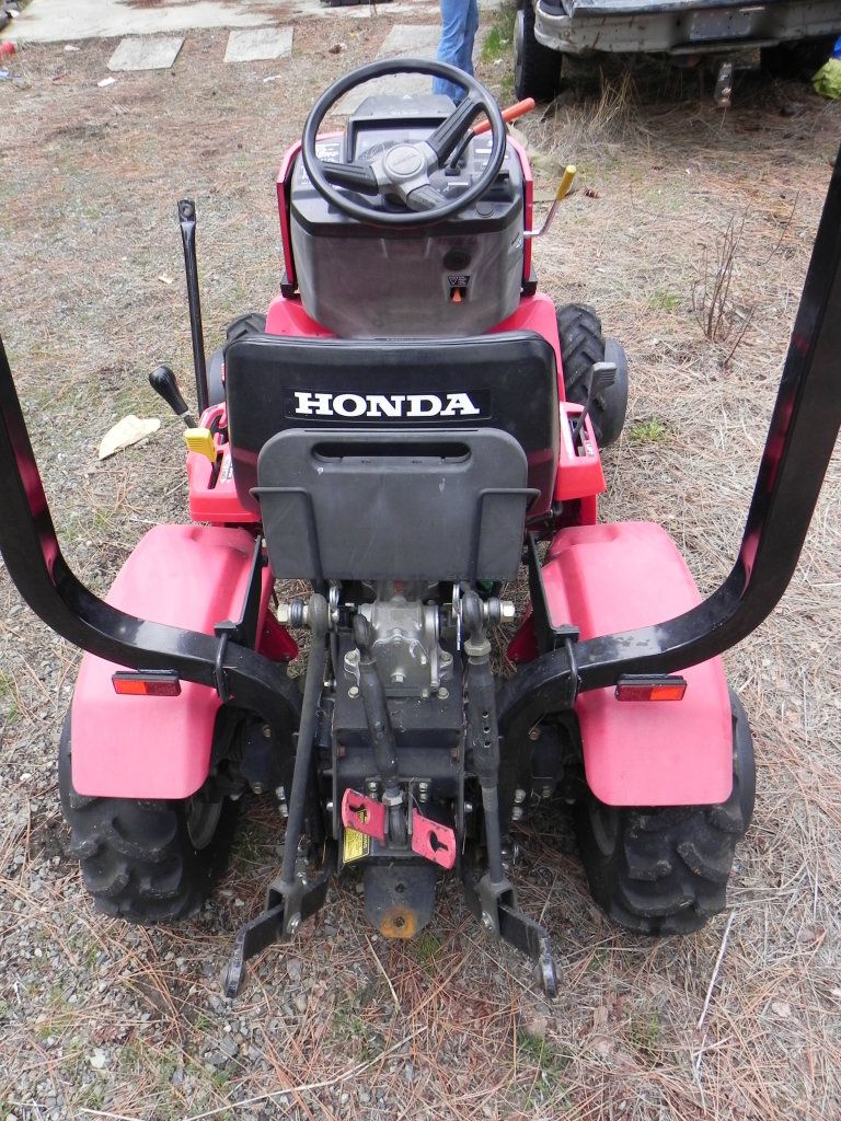 Can anone tell me what this Honda 5013 tractor and attachments is worth